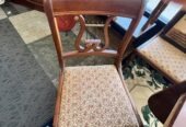 Duncan Phyfe Dual Pedestal Table, Chairs & Buffet