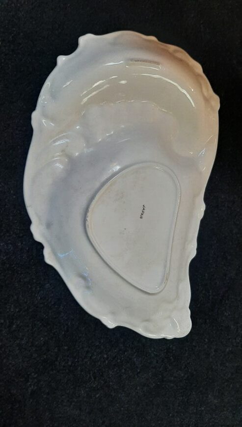 Vintage Flair Mid Century Emerald Green /Gold Ashtray