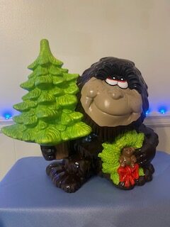 Bigfoot and Yeti Christmas Ceramics XL