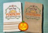 Fall Kitchen Towels