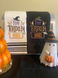 Halloween Themed Towels