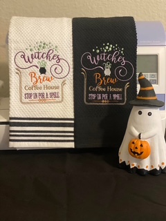 Halloween Themed Towels