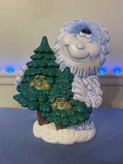Bigfoot and Yeti Christmas Ceramics LG
