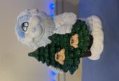 Bigfoot and Yeti Christmas Ceramics LG