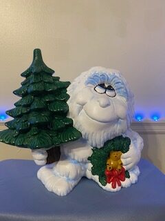Bigfoot and Yeti Christmas Ceramics XL