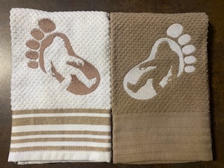 Bigfoot Footprint Silhouette