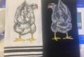 Chicken Butt Kitchen Towels
