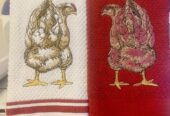 Chicken Butt Kitchen Towels