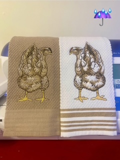 Chicken Butt Kitchen Towels