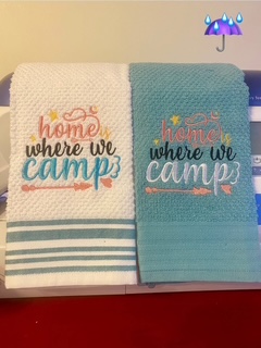Home is Where We Camp Towels