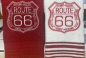 Route 66 Towels